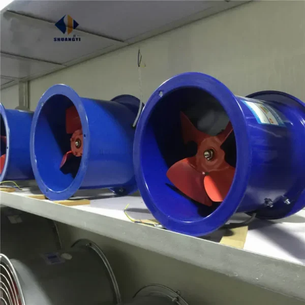 Axial Flow Exhaust Fan, CFM, FRP - view 4