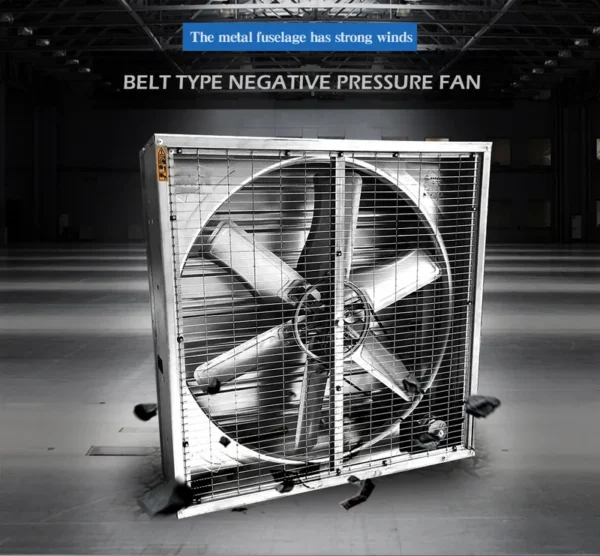 Axial Flow Exhaust Fan, Copper, Steel, Wall - view 4