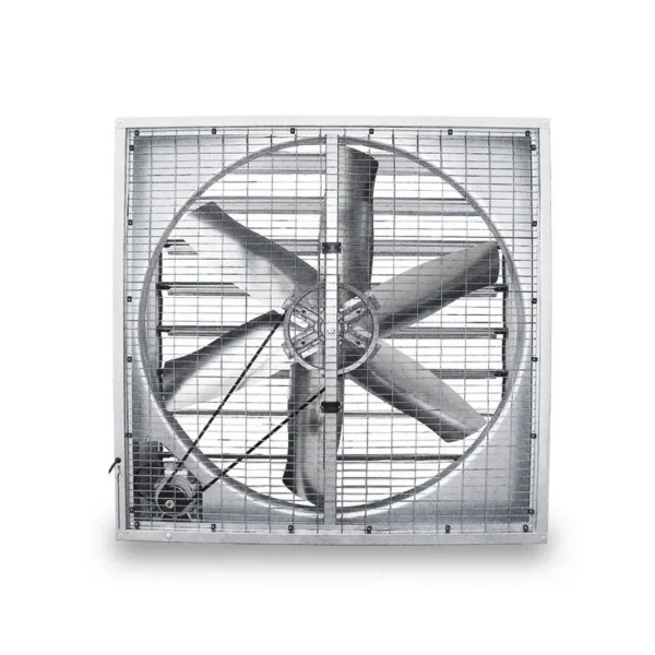 Axial Flow Exhaust Fan, Copper, Steel, Wall - view 5