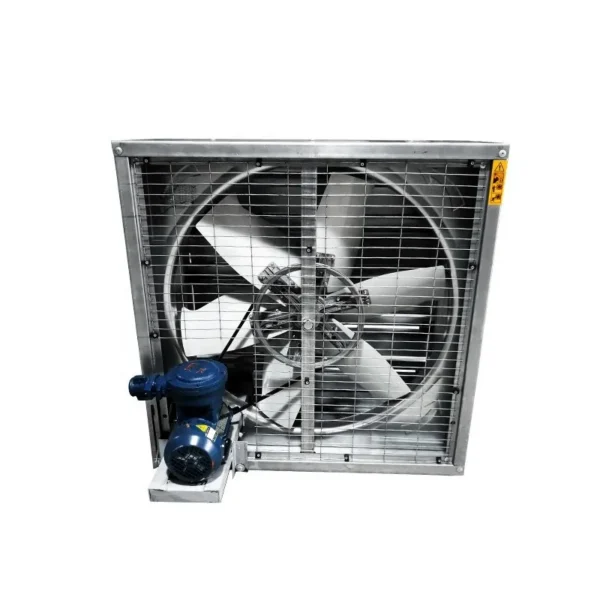 Axial Flow Exhaust Fan, Copper, Steel, Wall - view 6