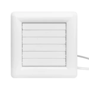 Axial Flow Exhaust Fan, Wall, A.C. Source, plastic