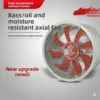 Axial Flow Fan, 100°C, 220V, AC