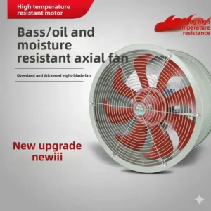 Axial Flow Fan, 100°C, 220V, AC