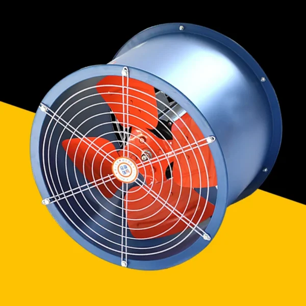 Axial Flow Fan, 100%, Copper, Steel - view 4