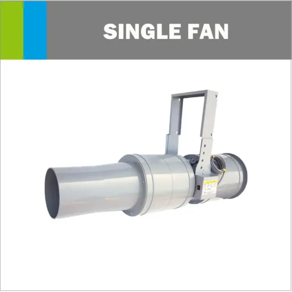 Axial Flow Fan, 110 V, Electric - view 6