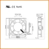 Axial Flow Fan, 120mm, 110V, 220V, IP65/IP68 - view 5