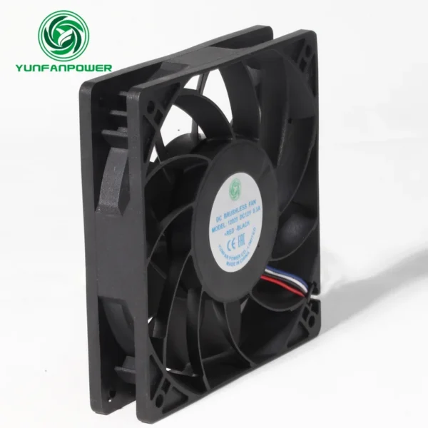 Axial Flow Fan, 120mm, 300rpm, 12025 - view 2