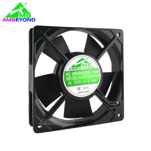 Axial Flow Fan, 120x120x25mm, 380V, 2200RPM - view 6