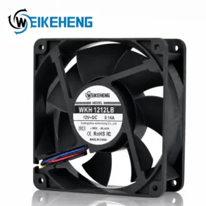 Axial Flow Fan, 120x120x25mm, WKH, 1212LB, 12V