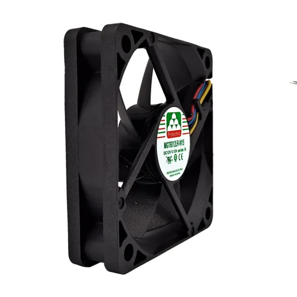 Axial Flow Fan, 12V, 0.12A, MGT6012LR-W15(B, 60x60x15mm - view 4