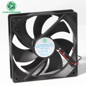 Axial Flow Fan, 12V, 0.28A, 2000RPM, 120mm