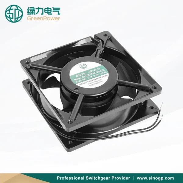 Axial Flow Fan, 12V, 220V, Plastic, 24V - view 3