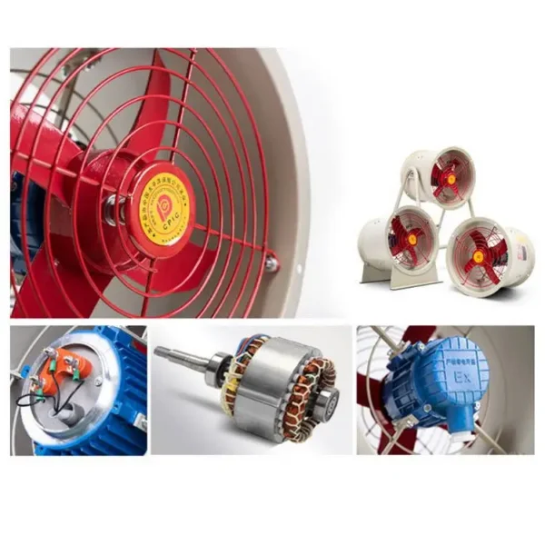 Axial Flow Fan, 13Inch, Explosion-proof - view 3