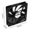 Axial Flow Fan, 140mm, 14025, 12V24V, HVAC