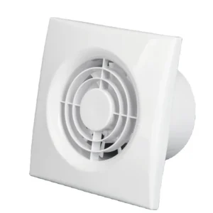 Axial Flow Fan, 150, ABS, Wall, 240V, Plastic