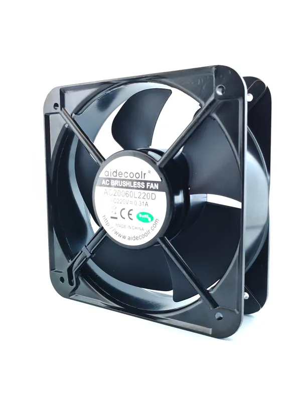 Axial Flow Fan, 200*200*60mm, 220V, CFM, Brushless - view 5