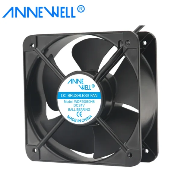 Axial Flow Fan, 200mm, 12v, 200*200*60mm, 20060 - view 2