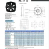 Axial Flow Fan, 200mm, RUNDA, PBT, 200X200X70MM - view 4