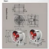 Axial Flow Fan, 220 V, Electric - view 3