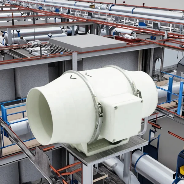 Axial Flow Fan, 220v, Corded Electric - view 6