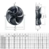 Axial Flow Fan, 220V, Portable - view 2