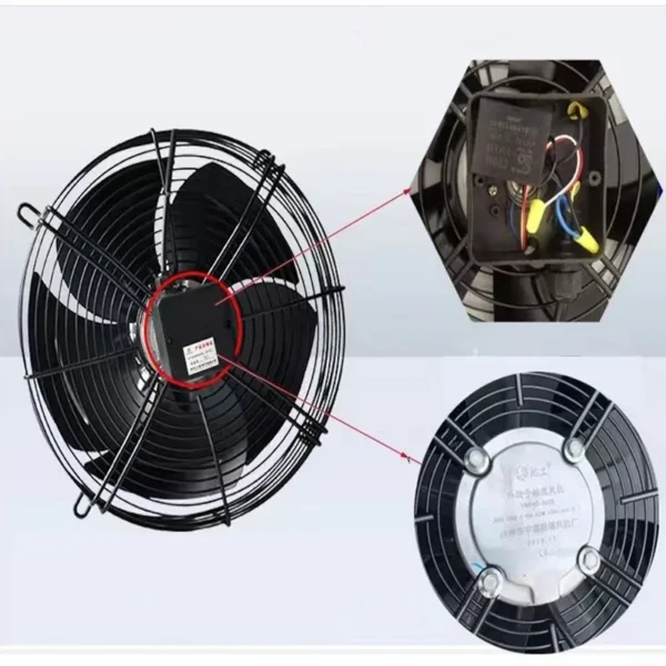 Axial Flow Fan, 220V, Portable - view 3