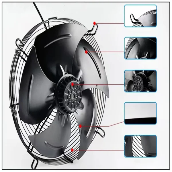 Axial Flow Fan, 220V, Portable - view 4