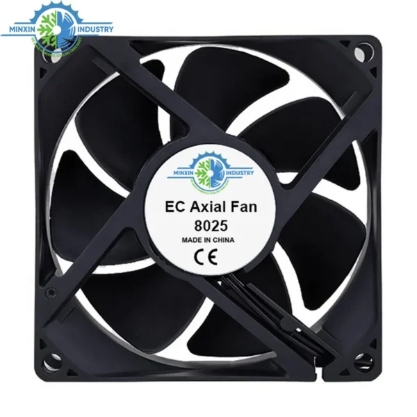 Axial Flow Fan, 230v, 8025, 80x80x25mm, 220V - view 2