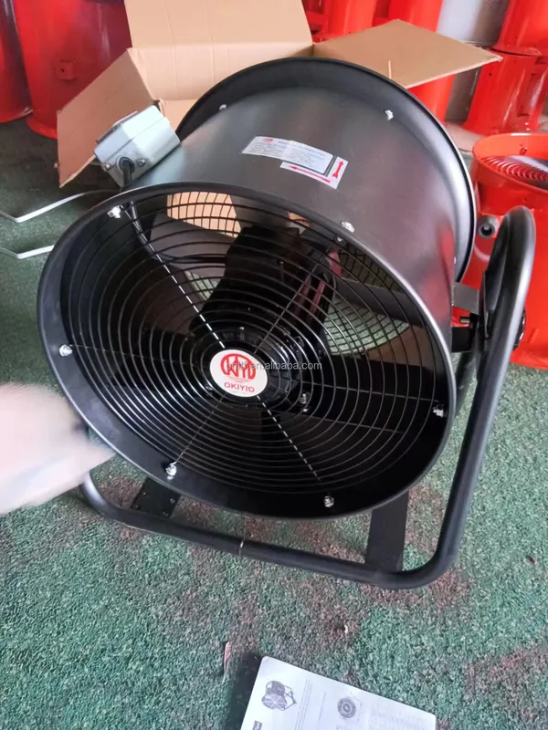 Axial Flow Fan, 24inch, 600mm, 2900rpm, Aluminum - view 3