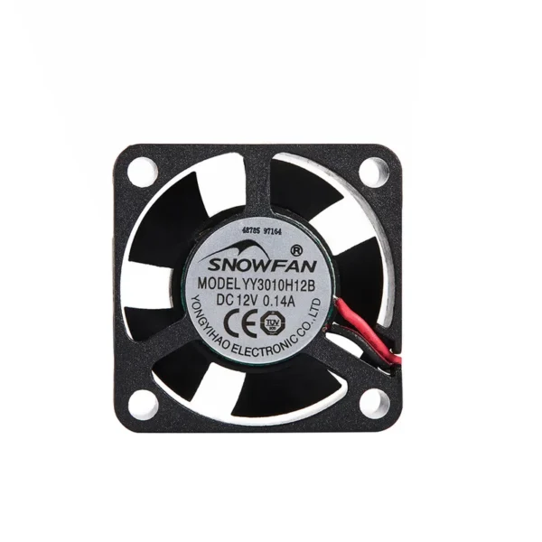 Axial Flow Fan, 30mm, 30*30*10mm, 5V, 12V