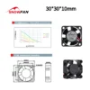 Axial Flow Fan, 30mm, 30*30*10mm, 5V, 12V - view 4