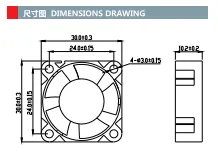 Axial Flow Fan, 30mm, 30*30*10mm, 5V, 12V - view 6