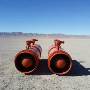 Axial Flow Fan, 380 V, 2*7500--2*37000