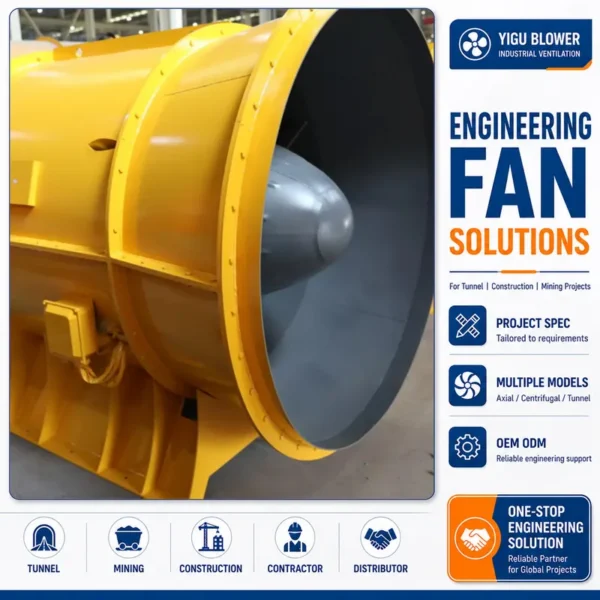 Axial Flow Fan, 380v ±15%, Electric
