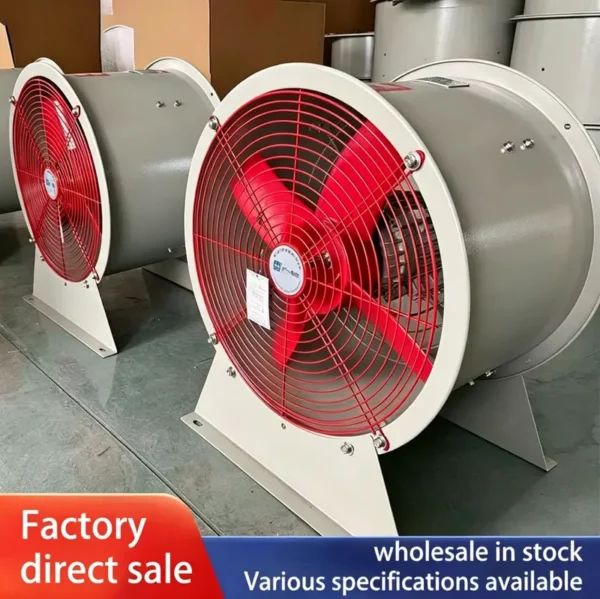 Axial Flow Fan, 380V, CBF, Explosion-proof, Aluminum - view 5