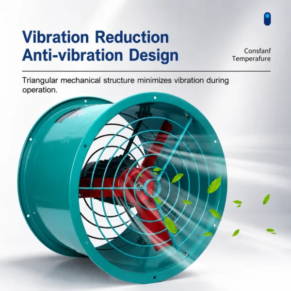 Axial Flow Fan, 380V, Flameproof - view 6