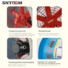 Axial Flow Fan, 380V, FRP, BT35-11, 0.15-5.5KW - view 4