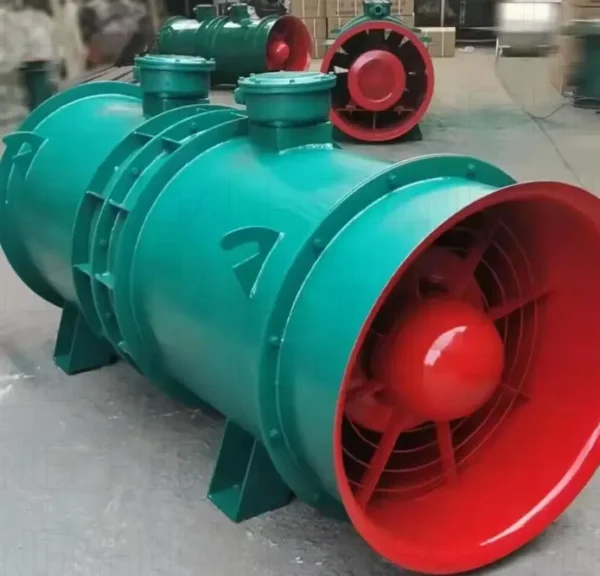 Axial Flow Fan, 380V, Iron - view 5