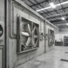 Axial Flow Fan, 400*400*300mm, Stainless, Steel