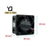 Axial Flow Fan, 40x40x28mm, Brushless, PBT, 12V