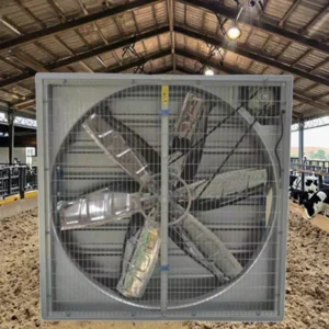 Axial Flow Fan, 50", Wall, 3pcs, 1.1KW