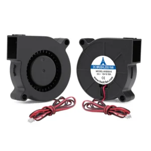 Axial Flow Fan, 5015, 50x50x15mm, 5V, 3D