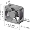 Axial Flow Fan, 5020, 12/24V, PBT, IP55/IP68 - view 3