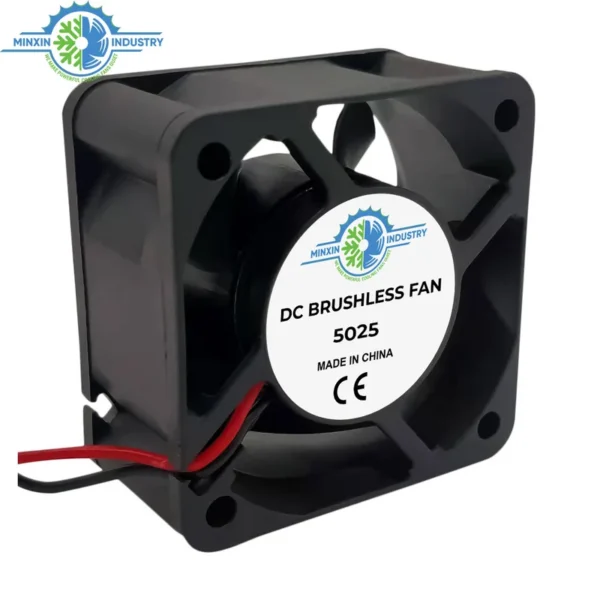 Axial Flow Fan, 50x50x25mm, 12v, 24v, 48v - view 2