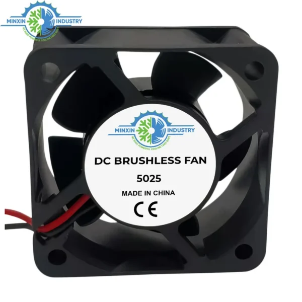 Axial Flow Fan, 50x50x25mm, 12v, 24v, 48v - view 3