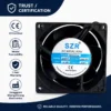 Axial Flow Fan, 8038, 110/220/380V, 80x80x38mm - view 6