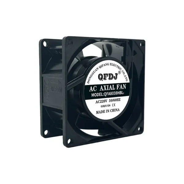 Axial Flow Fan, 8038, 220V, 8cm, Copper