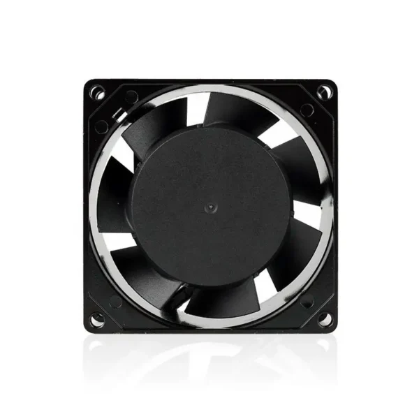 Axial Flow Fan, 8038, 220VAC, 110VAC, 80x80x38mm - view 3