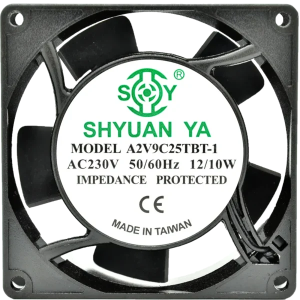 Axial Flow Fan, 90x90, Explosion-Proof, Plastic - view 2