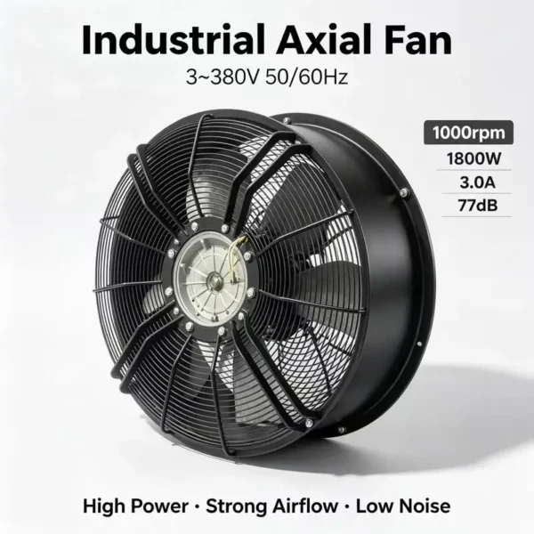 Axial Flow Fan, A3P910-EC188-023, 3-380V - view 4